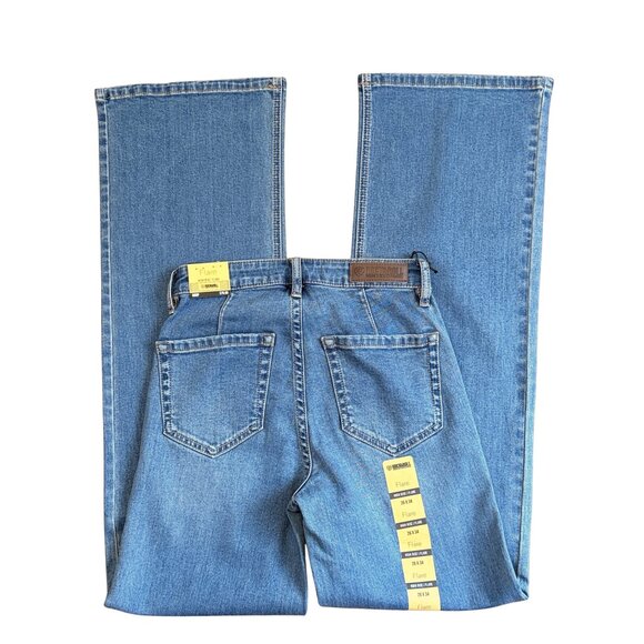 NEW Rock & Roll Denim Highrise Relaxed Flare Jeans – Women's Size 26x34 - Picture 6 of 8